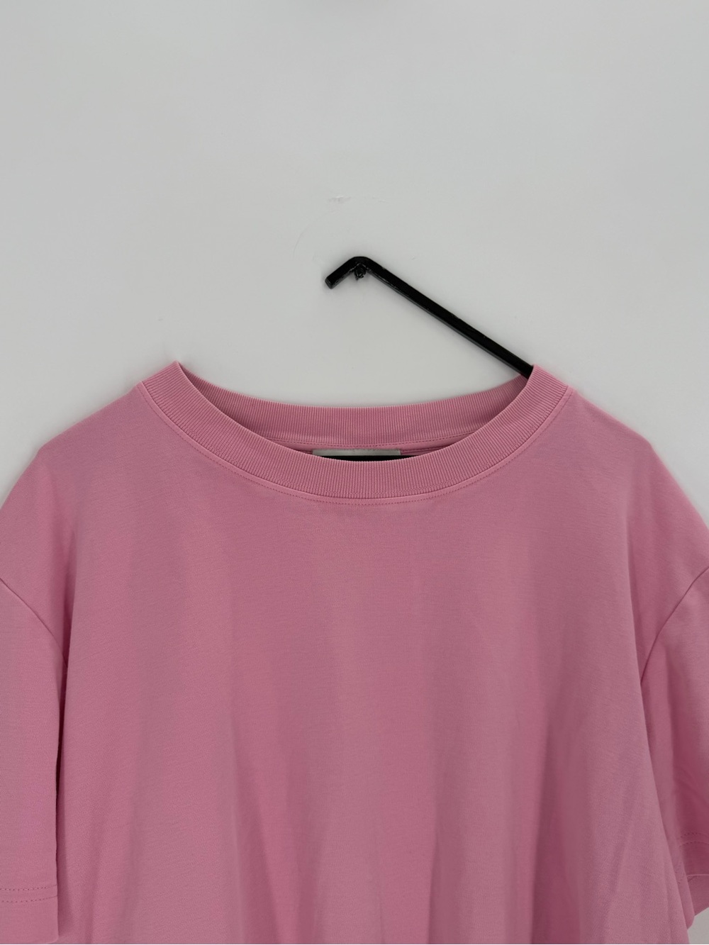 Cos Pink Oversized Cotton Short Sleeve T-Shirt